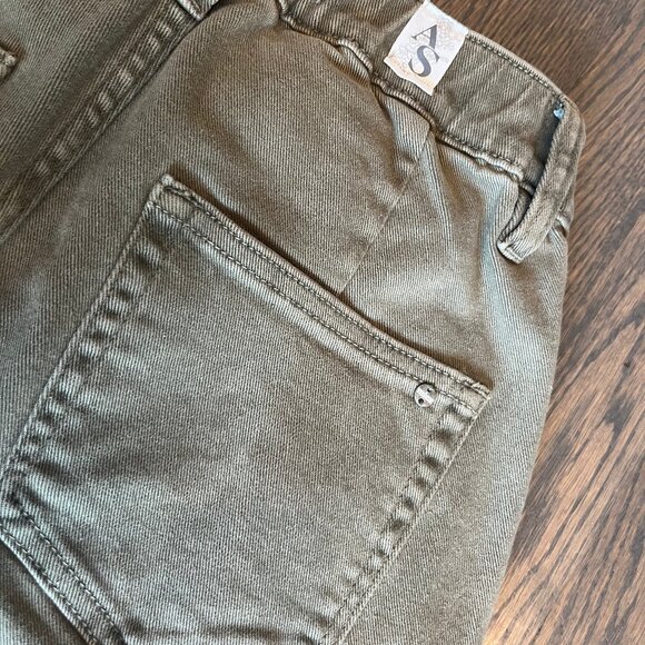 NWT - Altar’d State Utility Cargo Pants - Olive Green - Size 25 - Picture 6 of 6